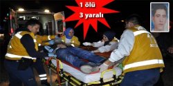 Feci Kaza 1 ölü