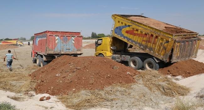 10 Futbol Sahası Büyüklüğünde Yeşil Alan Yapılıyor