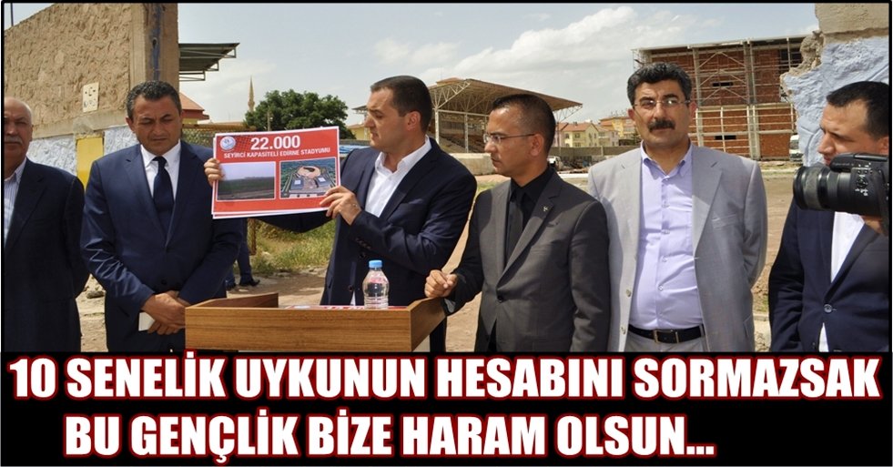 10 SENELİK UYKUNUN HESABINI SORMAZSAK BU GENÇLİK BİZE HARAM OLSUN