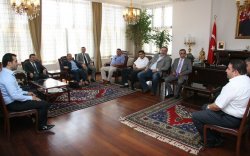 Aksaray Ticaret Ve Sanayi Odası Yeni Yönetim Kurulu Vali Selami Altınok’u Ziyaret Etti