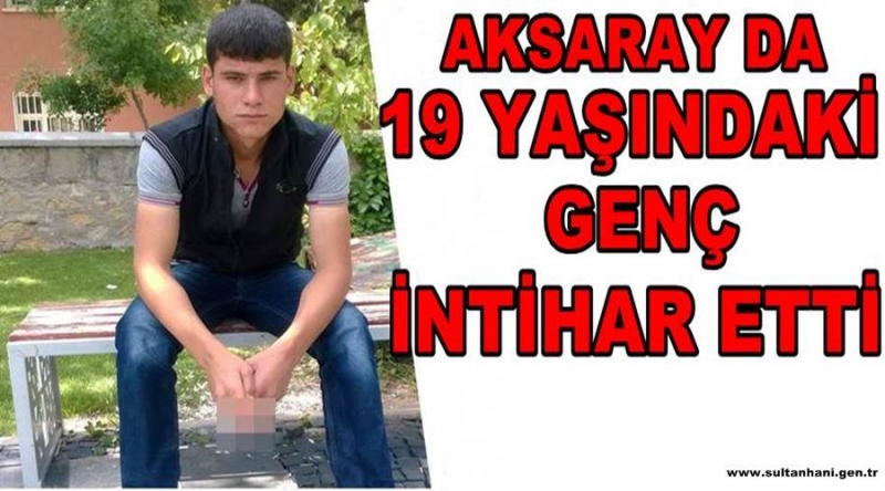 19 Yaşındaki Genç Tüfekle İntihar Etti