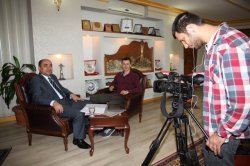Beyaz Tv Ekibi Başkanla Röportaj Yaptı...