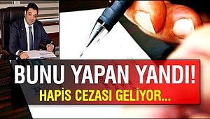 KOÇAŞ UYARDI ''KARŞILIKSIZ ÇEKE HAPİS CEZASI''