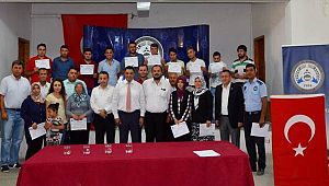 SARIYAHŞİ GİRİŞİMCİ ADAYLARI SERTİFİKALARINI ALDI