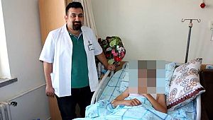 AKSARAY'DA 14 YAŞINDAKİ HASTA KAPALI AKCİĞER AMELİYATI İLE HAYATA TUTUNDU