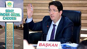 15 TEMMUZ ŞEHİDİMİZ ÖNDER GÜZEL’İN İSMİ CADDEYE VERİLDİ