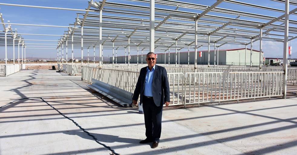 AKSARAY HAYVAN PARK YERİ VE CANLI HAYVAN BORSASI İNŞAATI SONA YAKLAŞTI