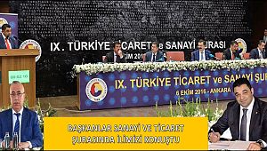 KOÇAŞ 9. TİCARET VE SANAYİ ŞURASINDA KONUŞTU