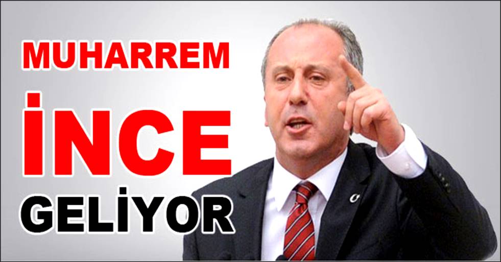 MUHARREM İNCE AKSARAY'A GELİYOR