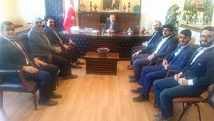 AGD AKSARAY ŞUBESİ’DEN KAYMAKAM GÜVEN’E ZİYARET