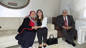 AKSARAY'DA ŞEHİT AİLELERİNE ZİYARET