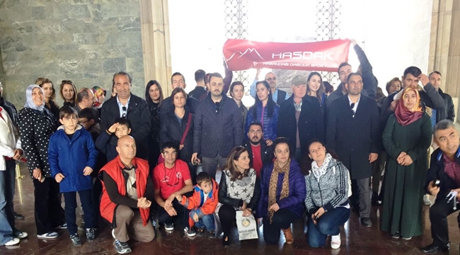 AKSARAYLI DOĞA SEVERLER ANITKABİR DE