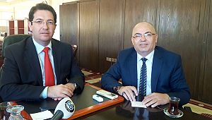 BAŞKAN HALUK ŞAHİN YAZGI İLE SÖYLEŞİ 1, “İÇME SUYU BORULARI DÖŞENİYOR”