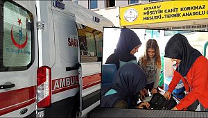 HAYAT KURTARMAYI UYGULAMALI OLARAK ÖĞRENİYORLAR