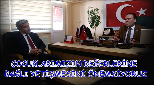 REKTÖR ŞAHİN, ŞEHİT AİLELERİ DERNEĞİ BAŞKANI KOÇAK'I ZİYARET ETTİ