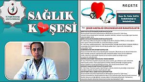 UZMAN DR. CAFER KAYA 'ŞEKER HASTALIĞI ÖNLENEBİLEN BİR RAHATSIZLIKTIR'