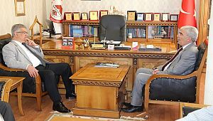 VALİ AYKUT PEKMEZ AKSARAY ESNAF VE SANATKÂRLAR ODALARI BİRLİĞİNİ ZİYARET ETTİ