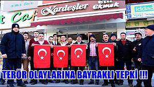 AKSARAY BELEDİYESİ ESNAFLARA BİNLERCE TÜRK BAYRAĞI DAĞITTI