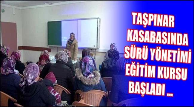 BAY VE BAYANLARA SÜRÜ YÖNETİMİ EĞİTİM KURSU