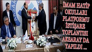 BİLAL ERDOĞAN AKSARAY DA