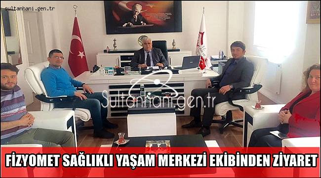FİZYOMET SAĞLIKLI YAŞAM MERKEZİ KURUCU EKİBİ AİLE VE SOSYAL POLİTİKALAR İL MÜDÜRÜNÜ ZİYARET ETTİ