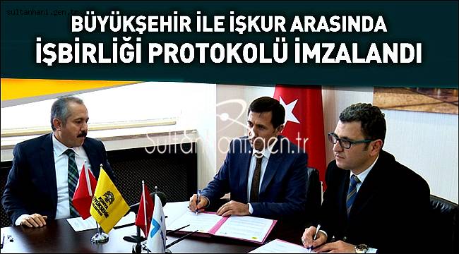 KONYA'DA İŞKUR İLE İŞBİRLİĞİ PROTOKOLÜ