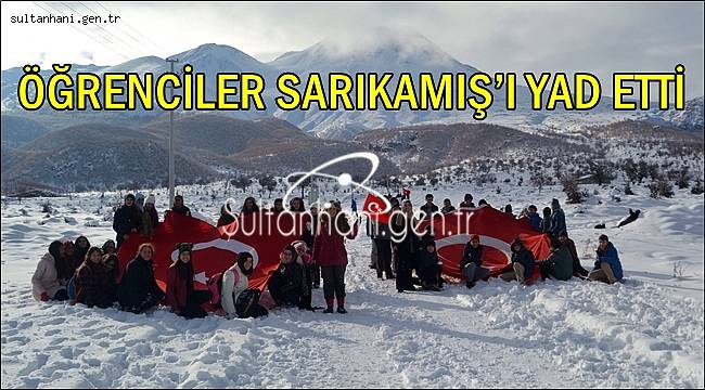 LALE ÖĞRENCİLERİ SARIKAMIŞ’I YAD ETTİ