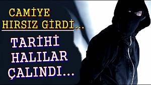 AKSARAY DA CAMİYE HIRSIZ GİRDİ