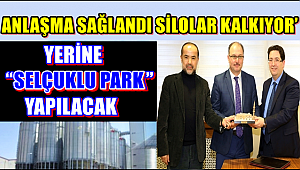 AKSARAY TMO SİLOLARI KALKIYOR YERİNE “SELÇUKLU PARK” GELİYOR