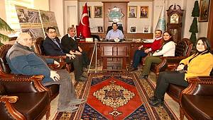 BEYAZAY DERNEĞİ YÖNETİMİNDEN BAŞKAN YAZGI’YA ZİYARET