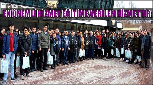 EN ÖNEMLİ HİZMET EĞİTİME VERİLEN HİZMETTİR
