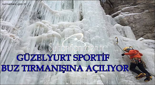 MİLLİ DAĞCILAR GÜZELYURT ILISU’DA BUZ TUTMUŞ ŞELALEDE TIRMANIŞ YAPTI