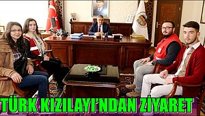 TÜRK KIZILAYI'NDAN VALİ AYKUT PEKMEZ'E ZİYARET