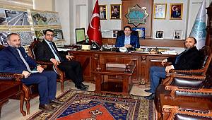 TÜRKİYE DİYANET VAKFI AKSARAY ŞUBE MÜDÜRÜNDEN ZİYARET