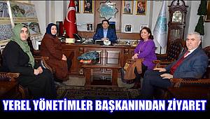 YEREL YÖNETİMLER BAŞKANINDAN BAŞKAN YAZGI'YA ZİYARET