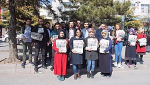 AK GENÇLİK AKSARAY'DA “EVET” GAZETESİ DAĞITIMINA BAŞLADI