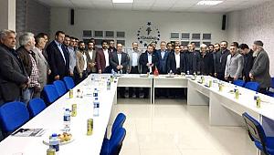 AKSARAY AK PARTİ HEYETİNDEN TÜMSİAD'A ZİYARET