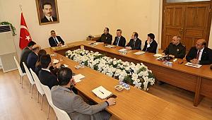 AKSARAY'DA HALK OYLAMASI SEÇİM GÜVENLİĞİ TOPLANTISI YAPILDI