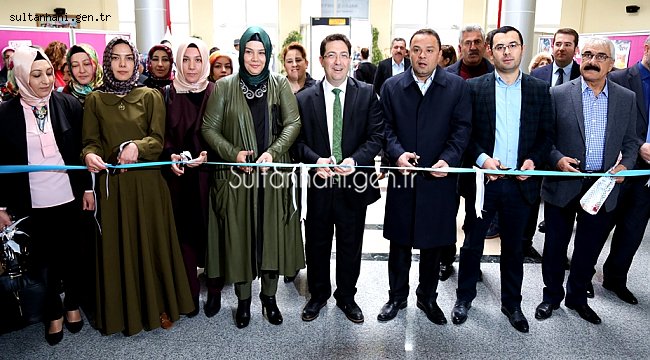 AKSARAY'DA HANIMLARIN EL EMEĞİ GÖZ NURU BÜYÜK İLGİ GÖRDÜ