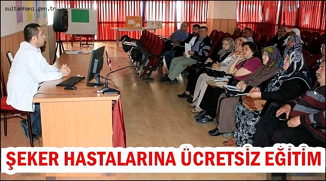 AKSARAY'DA ŞEKER HASTALARINA ÜCRETSİZ EĞİTİM...