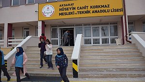 AKSARAY HÜSEYİN CAHİT KORKMAZ MESLEK LİSESİNDE TATBİKAT