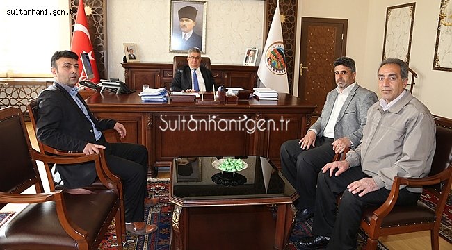 AKSARAY MAHALLE MUHTARLARI VALİ PEKMEZ’İ ZİYARET ETTİ