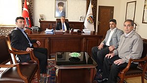 AKSARAY MAHALLE MUHTARLARI VALİ PEKMEZ’İ ZİYARET ETTİ