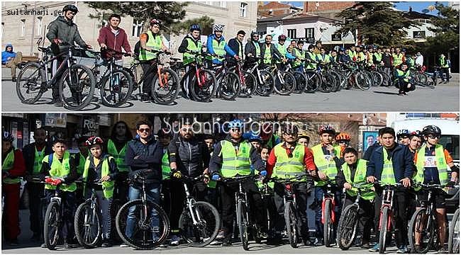 AKSARAYLI BİSİKLETLİLER SAĞLIK VE BİSİKLET FARKINDALIĞI İÇİN PEDAL ÇEVİRDİ