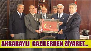 AKSARAYLI GAZİLERDEN CUMHURİYET BAŞSAVCISINA ZİYARET