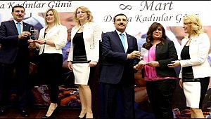 AKSARAYLI KADIN GİRİŞİMCİLERE BAKANDAN ÖDÜL