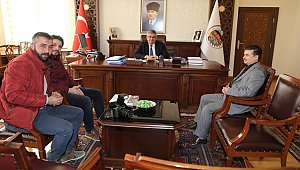 ANADOLU AJANSI KONYA BÖLGE MÜDÜRÜ VALİ AYKUT PEKMEZ’İ ZİYARET ETTİ