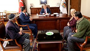 BU KAPI HERKESE AÇIK, VATANDAŞIN SORUNLARINI DİNLEDİ