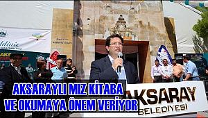 AKSARAYLI MIZ KİTABA VE OKUMAYA ÖNEM VERİYOR