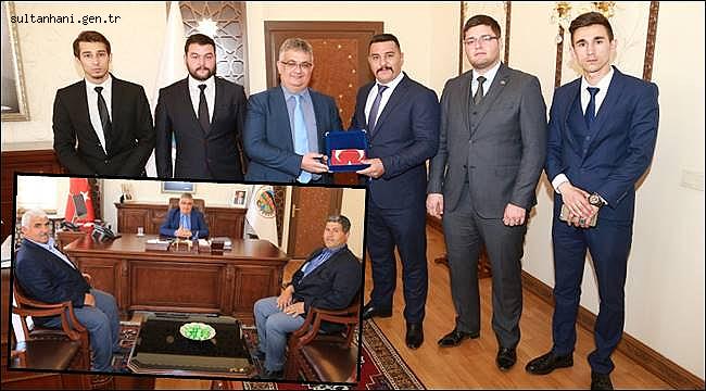 ÜLKÜ OCAKLARI AKSARAY İL BAŞKANLIĞINDAN VALİ PEKMEZ’E ZİYARET